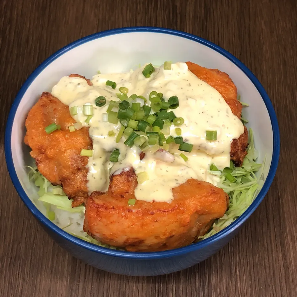 鶏唐丼|まちゃさん