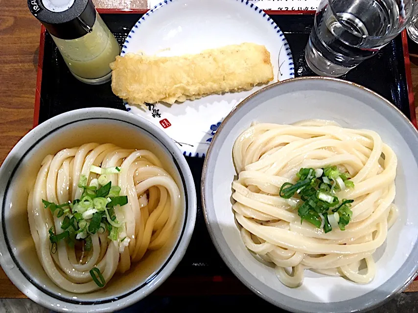 しょうゆうどんセット大盛+いか天
@純手打ち讃岐うどん 五郎|morimi32さん