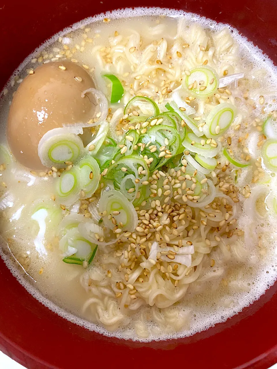 味付けたまごがおいしい即席ラーメン|のんさん