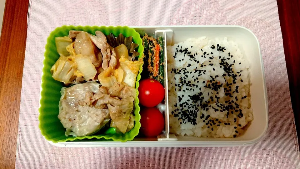 豚肉と白菜と大根のミソマヨ炒め❤️旦那さんお弁当🎵😊|かおるcitronさん