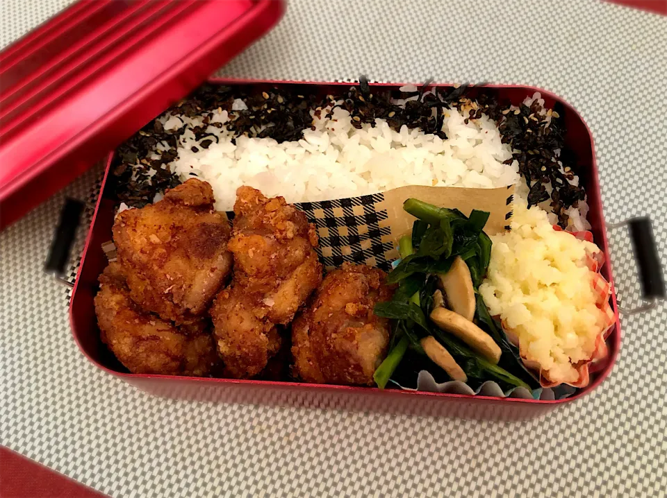 息子弁当〜58 から揚げ弁当|mashaさん