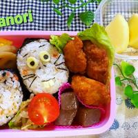 幼稚園弁当～ねずみ男再来(笑)