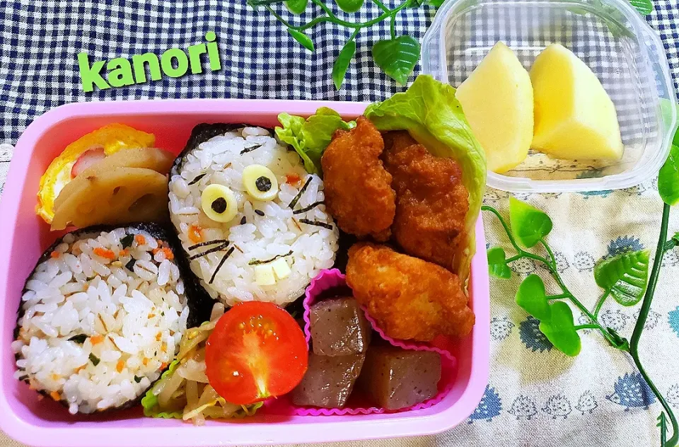 幼稚園弁当～ねずみ男再来(笑)|かのりさん