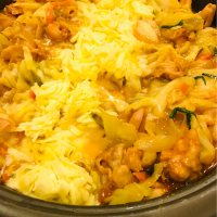 チーズタッカルビな夕飯