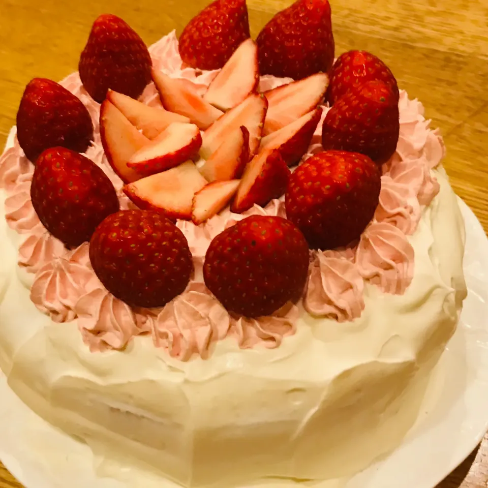 ばぁばに誕生日ケーキ🎂|だまさん