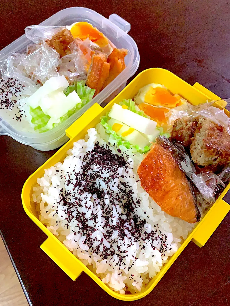 R.2 1/17 旦那さんと私のお弁当♡|まこさん