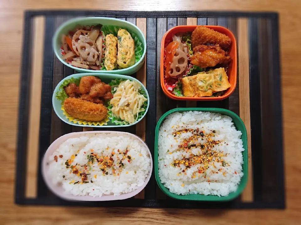 Snapdishの料理写真:今日のお弁当|ゆずうさぎさん