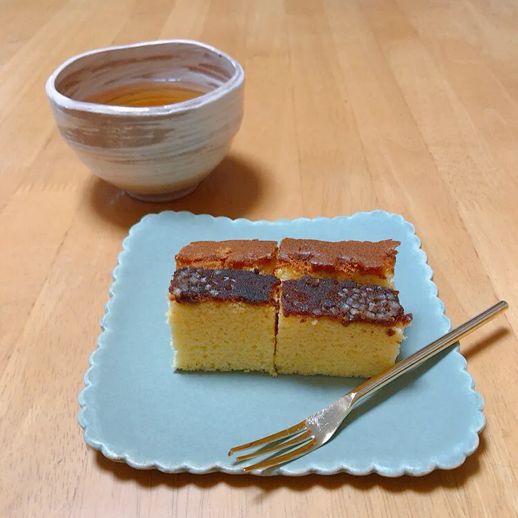 Snapdishの料理写真:カステラ🍵|ちゃみこさん