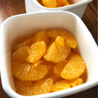八朔のシロップ漬け