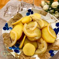 私の♡さつまいものハニーレモン煮💛