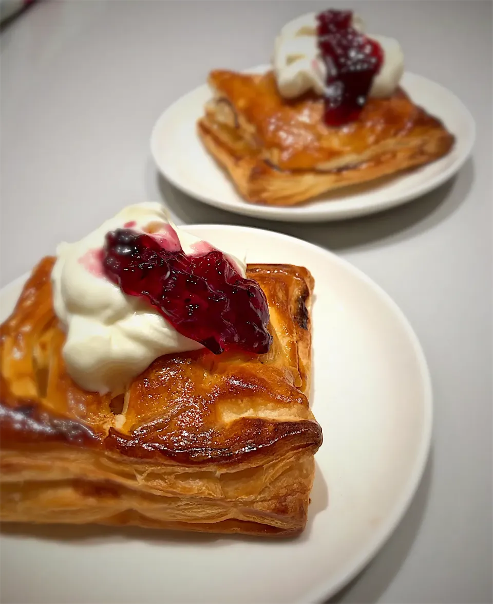 焼きたてアップルパイをマスカルポーネで|yoshiさん