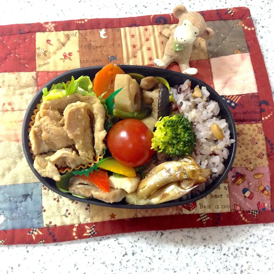 Snapdishの料理写真:昨日のお弁当😊|naonaomimichanさん