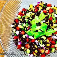 ✨黒米サラダ...BLACK RICE SALAD✨