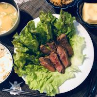 ランプとミスジのステーキ🥩