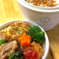 ホタテのグラタンとライスコロッケのお弁当