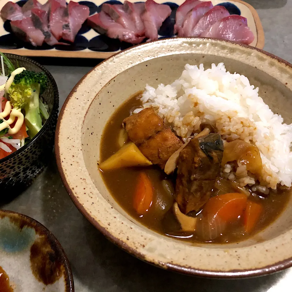 サバカレーで晩ごはん|nao子さん