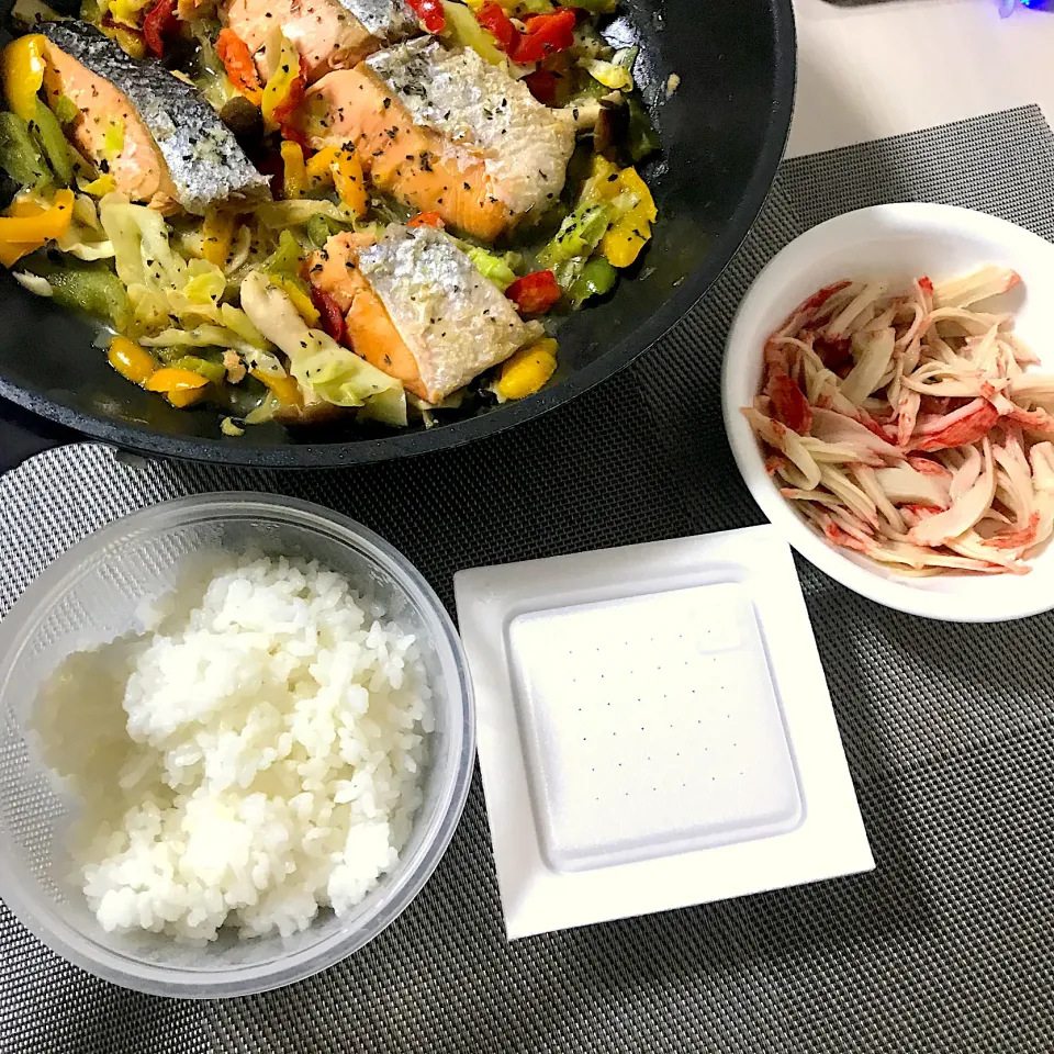 鮭のアクアパッツァ|みんごはんさん