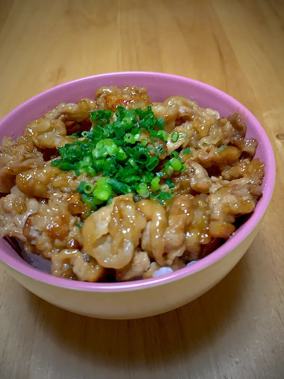 豚バラ肉甘辛丼|ゆうきさん