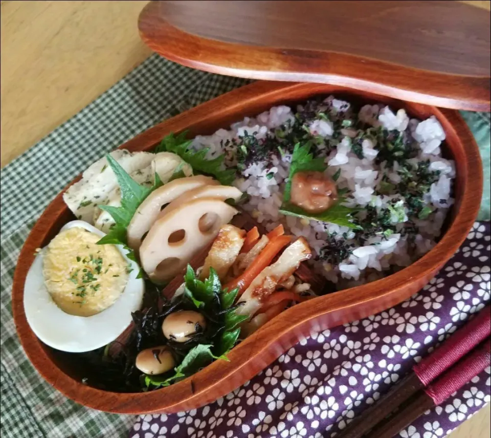 Snapdishの料理写真:常備菜ヘルシーお弁当👩|ポロポロさん