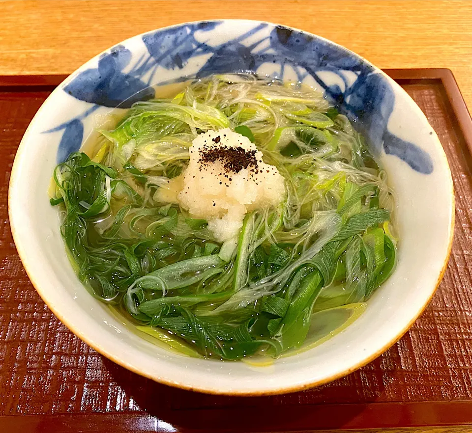 ねぎ蕎麦|にゃあ（芸名）さん