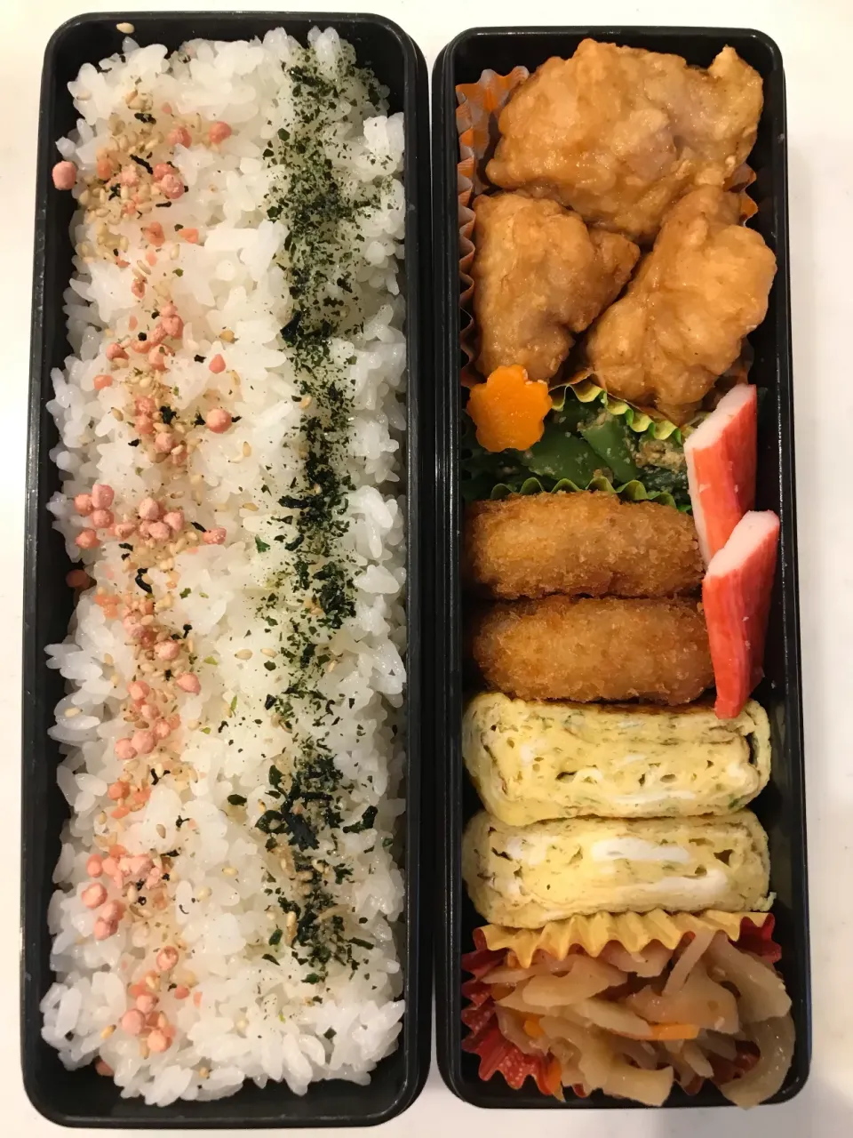 Snapdishの料理写真:2020.1.18 (土) 旦那様のお弁当🍱|あっきーよさん