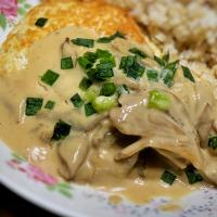 ♯841 豆腐ハンバーグ味噌クリーム♪