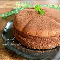 チョコスフレチーズケーキ