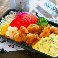 チキン南蛮弁当♪̊̈♪̆̈