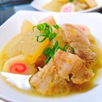 柚子胡椒の豚バラ大根～♪♪