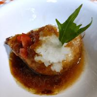 カジキマグロの和風ステーキ