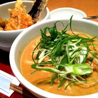 九条ねぎカレーうどんと小天丼