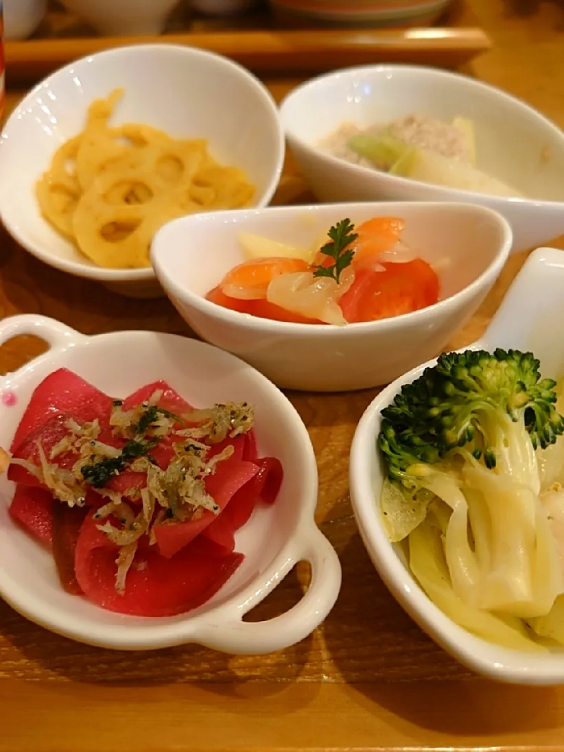 ランチ
れんこんのカレー風味が美味しかった😋|🍒ふみりん🍒さん