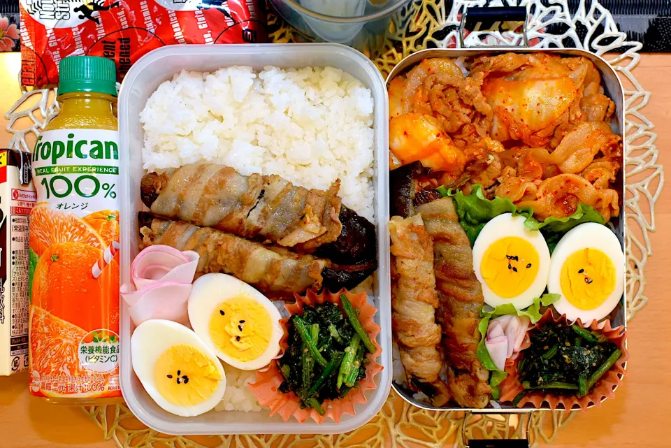 息子弁当、娘弁当|dra-kichiさん