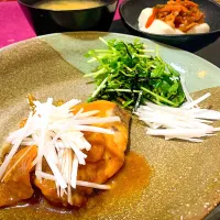 鰤の味噌煮|あーさーさん