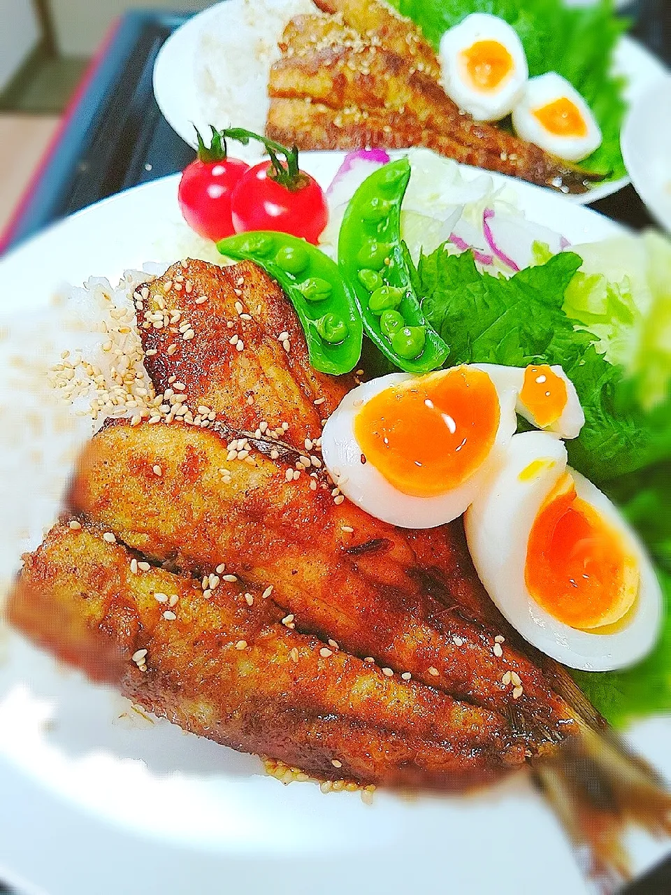 鰯のカレー蒲焼丼～♪♪|砂糖味屋キッチンさん