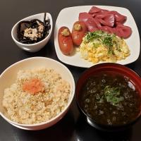 辛子明太子の炊き込みご飯