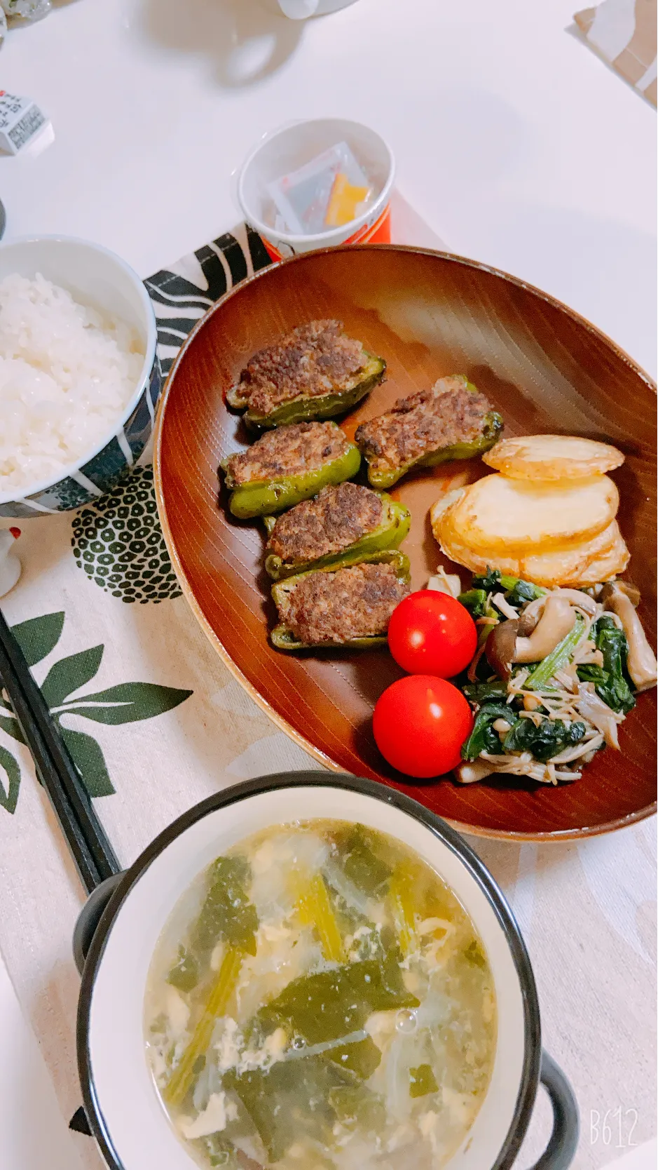 今日の晩御飯😋男飯🥰作ってくれました😍|ゆきさん