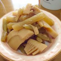 蕗と筍の炒め煮🌸ご飯進み過ぎ〜😆❤️#常備菜#お弁当 #ご飯のお供