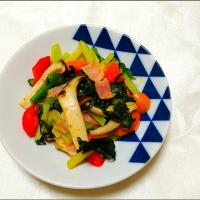 ブロッコリーの茎できんぴら