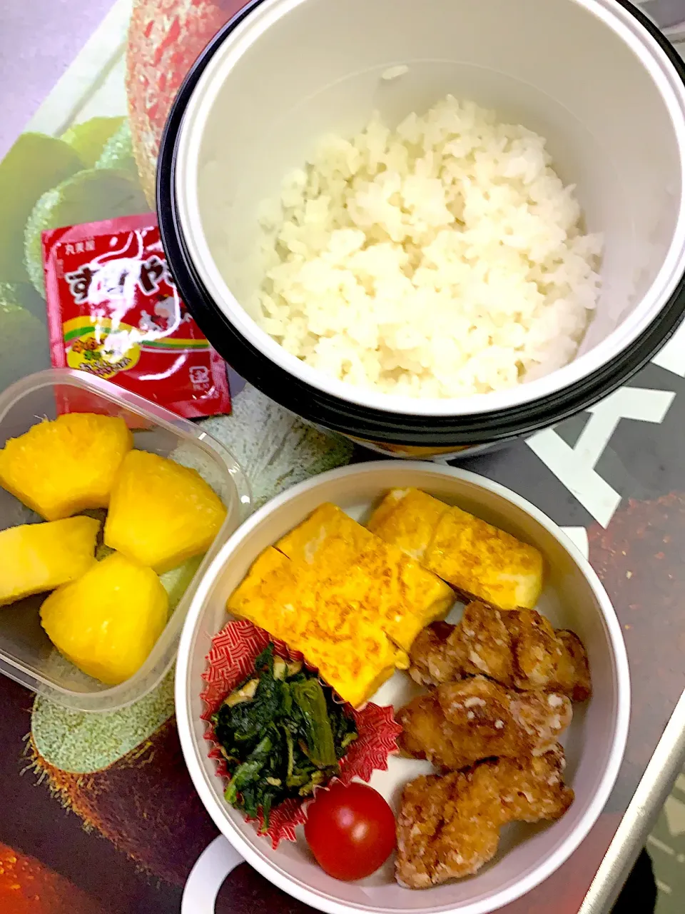 Snapdishの料理写真:今日の息子のお弁当|クローバー🍀さん