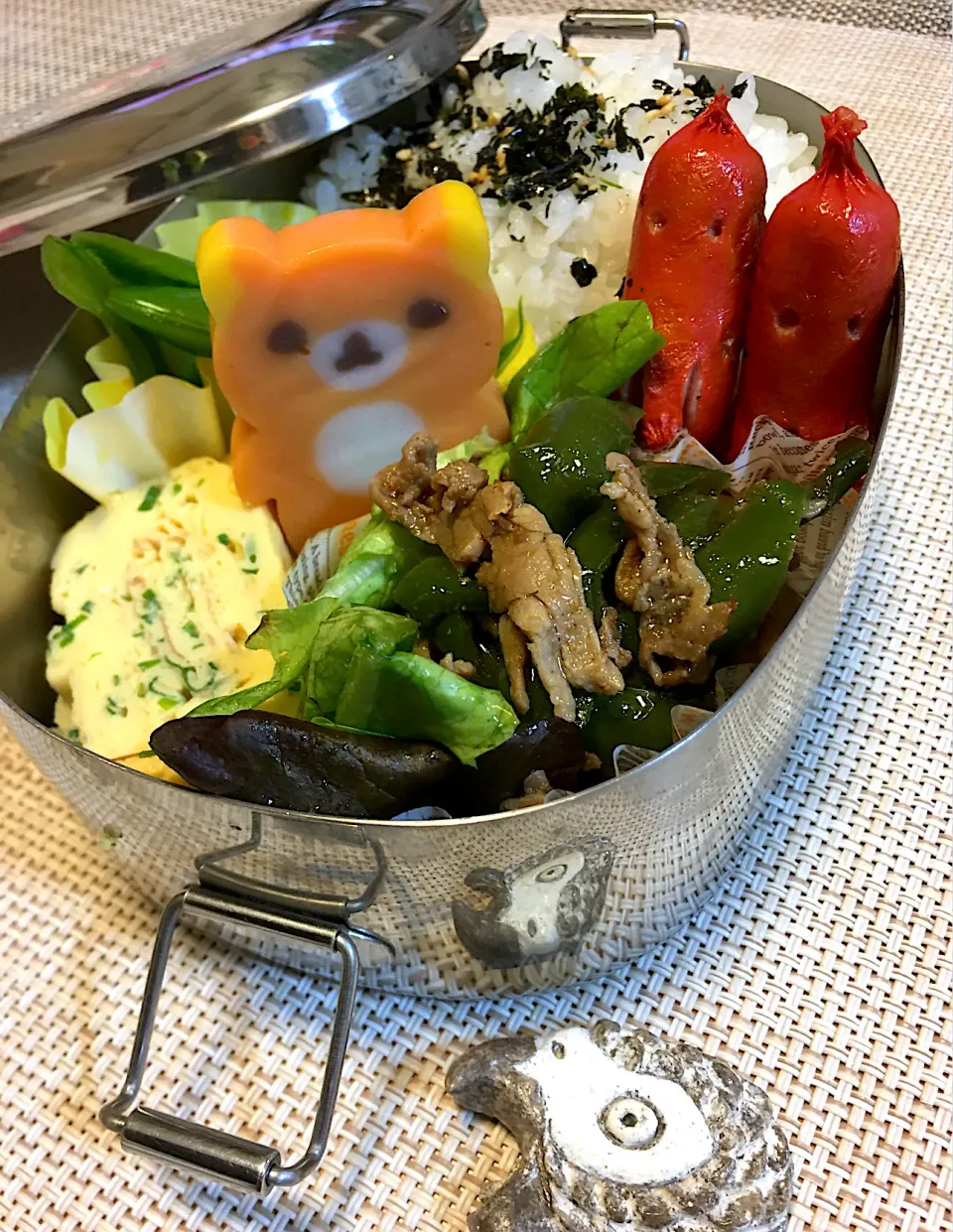 Snapdishの料理写真:今日のお弁当🍱😋|MOMO-chan☻さん