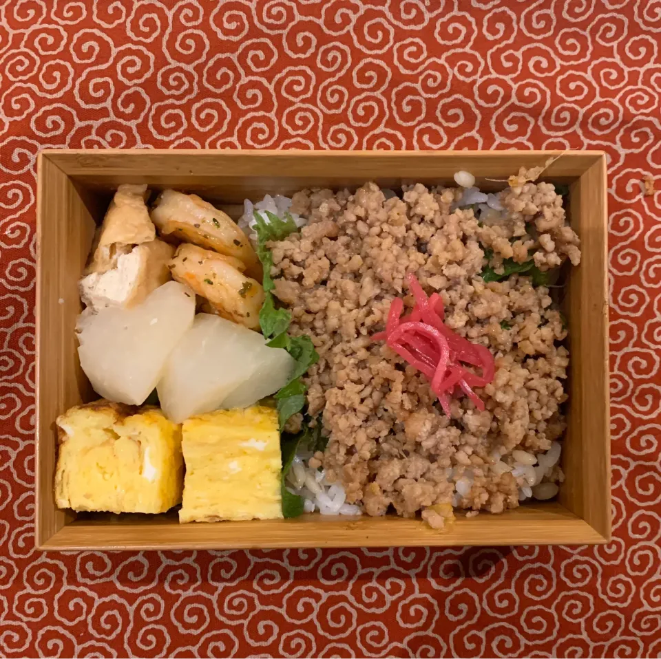 鶏そぼろ弁当|momomamaさん