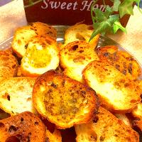 ジェノベーゼガーリックラスク💕💕💕💕💕