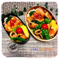 1/20 ☺︎☺︎ 鶏の西京味噌焼き弁当✩.*˚