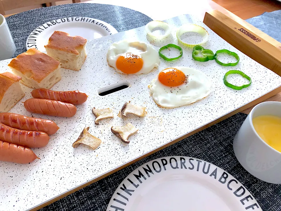 Snapdishの料理写真:朝ごはん♡2020.1.19(sun)|yukaさん