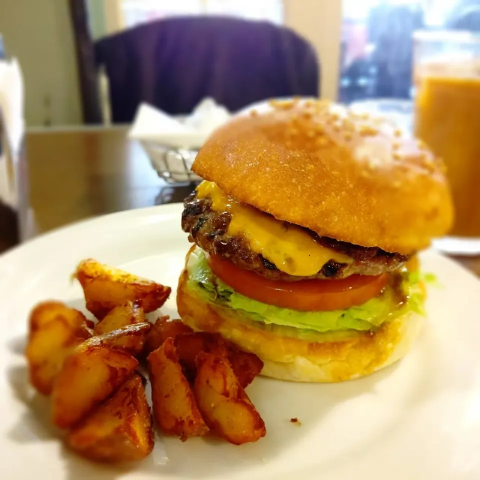 ハンバーガー🍔ランチ|Katsuraさん