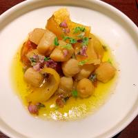 #北新地カレーclobe イタヤ貝と百合根のピルピル煮(スペイン郷土料理)2020.01.20