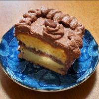 先ほどのケーキの断面