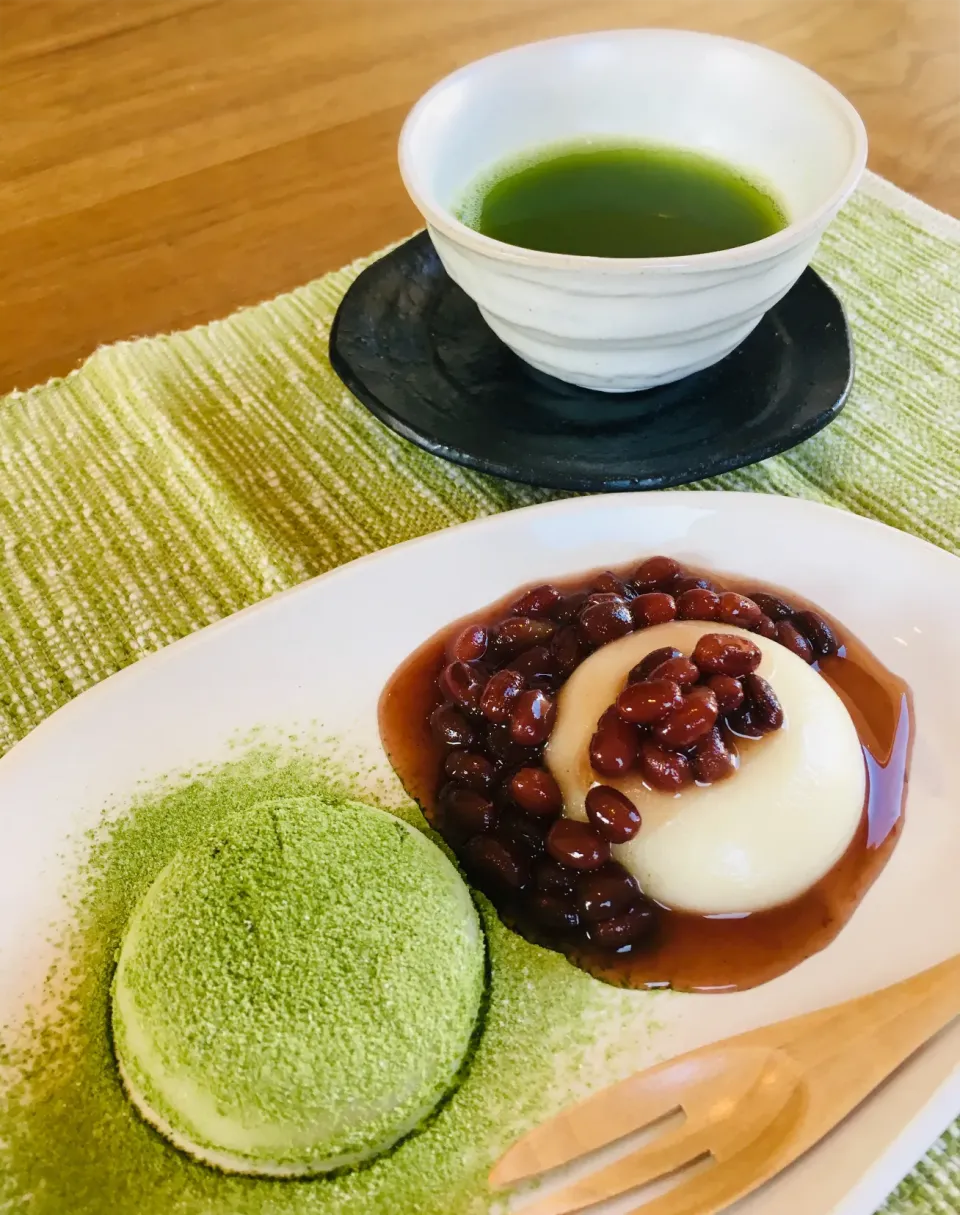 今日のおやつに                                             スケさんの料理 抹茶もち   😉👍✨ 食べまへんか〜⤴️(笑)|ミッチ☆ママさん