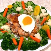 グリルチキン温野菜🥗！